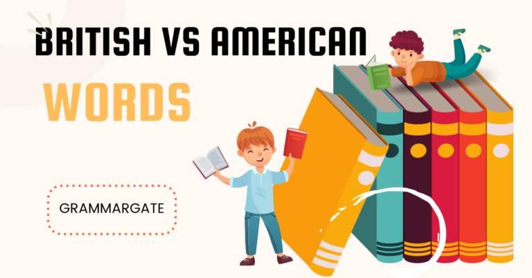 British Vs American Words
