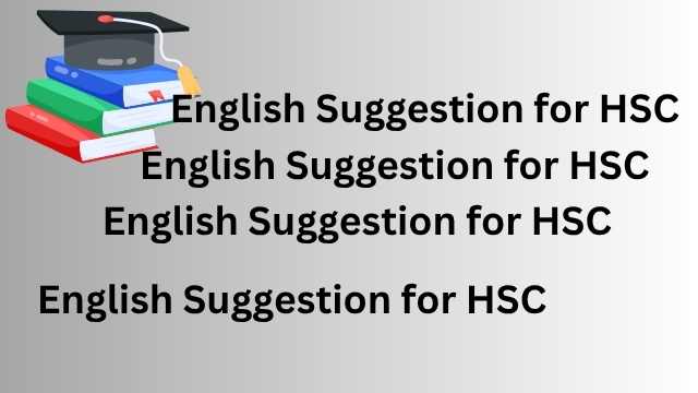 English Suggestion For HSC